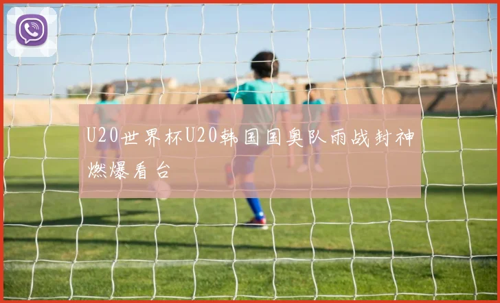 U20世界杯U20韩国国奥队雨战封神燃爆看台