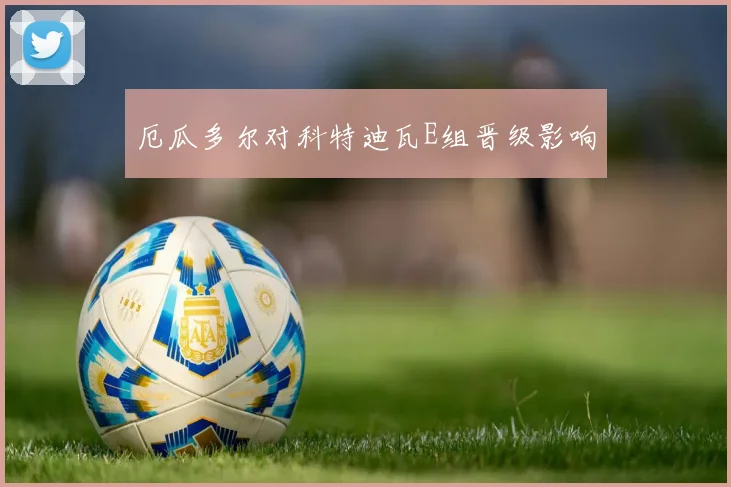 厄瓜多尔对科特迪瓦E组晋级影响